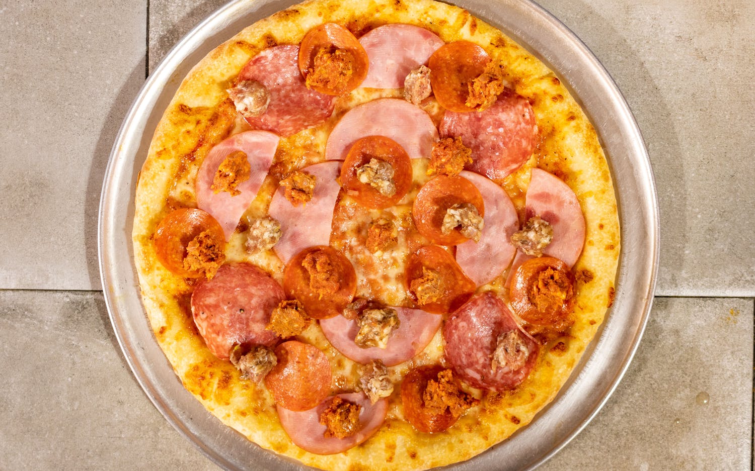 All Meat Pizza